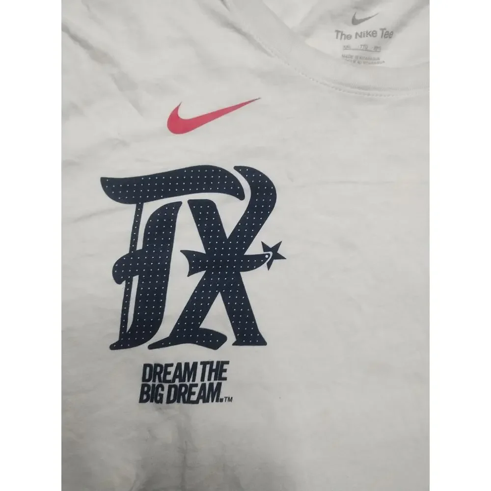 Nike Texas Rangers #53 City Connect T-Shirt Mens Small Cream
